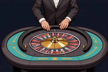 Live-Casino-Tisch mit Croupier im Betsson Casino Test