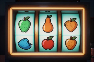 Comic-Slot-Reels mit Fruchtsymbolen f&uuml;r Online Slots bei Betsson